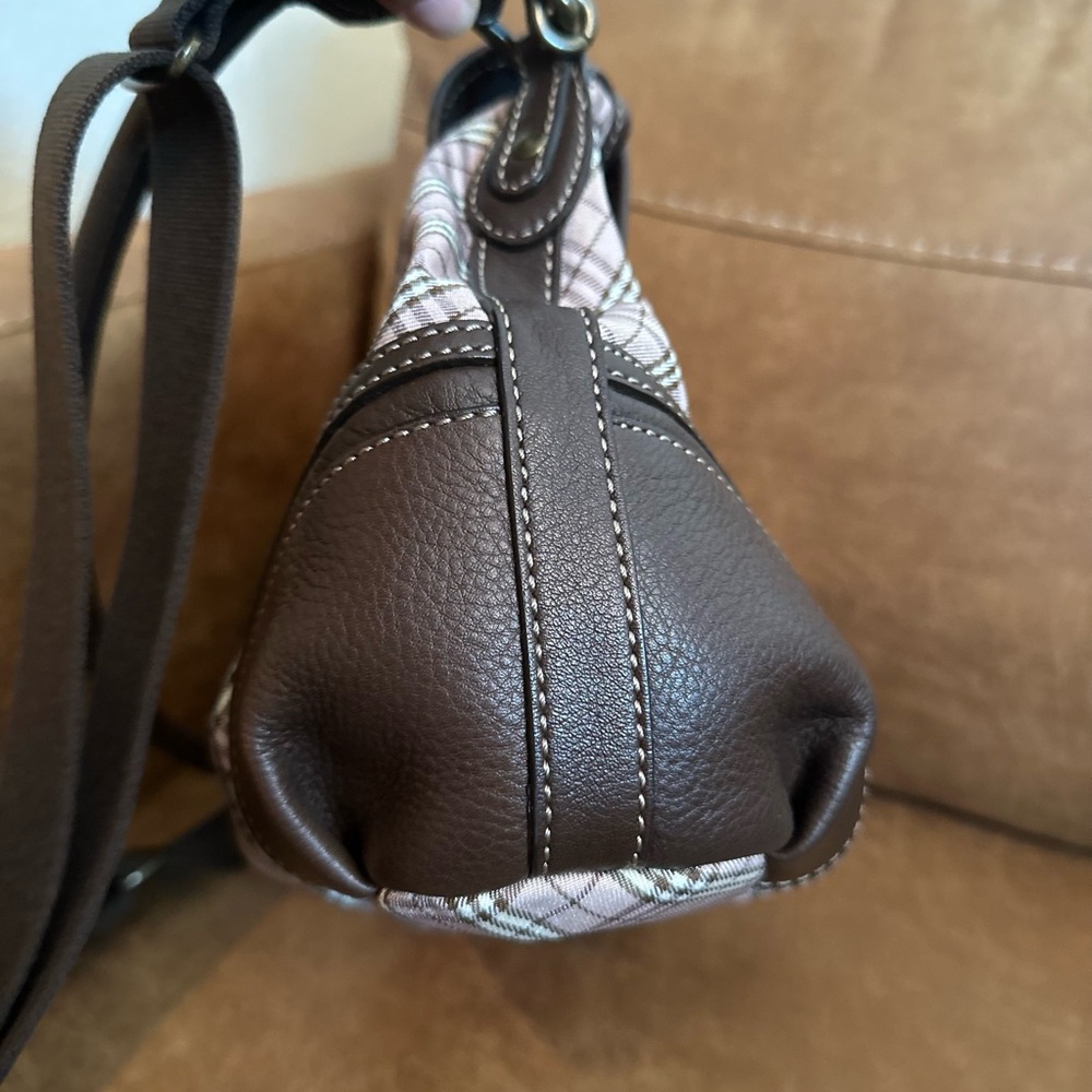 Burberry Blue Label 2 way Canvas/Leather Bag - Picture 4 of 12